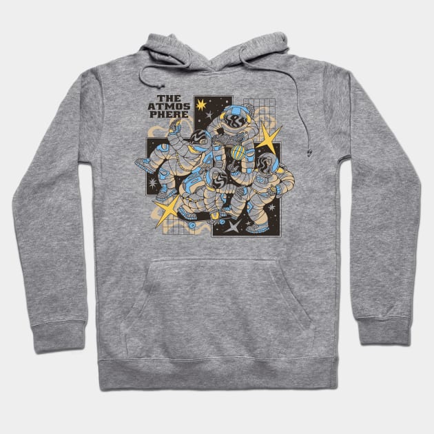 Astronauts' Star Dance Hoodie by Life2LiveDesign